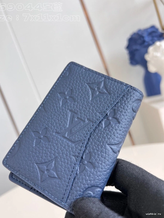 WIS Pocket Organizer-7.5*11.1*1 VUITTON cm LOUIS 0721